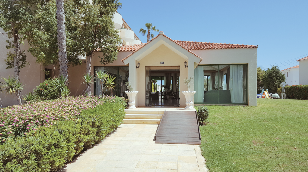 Hotel entrance