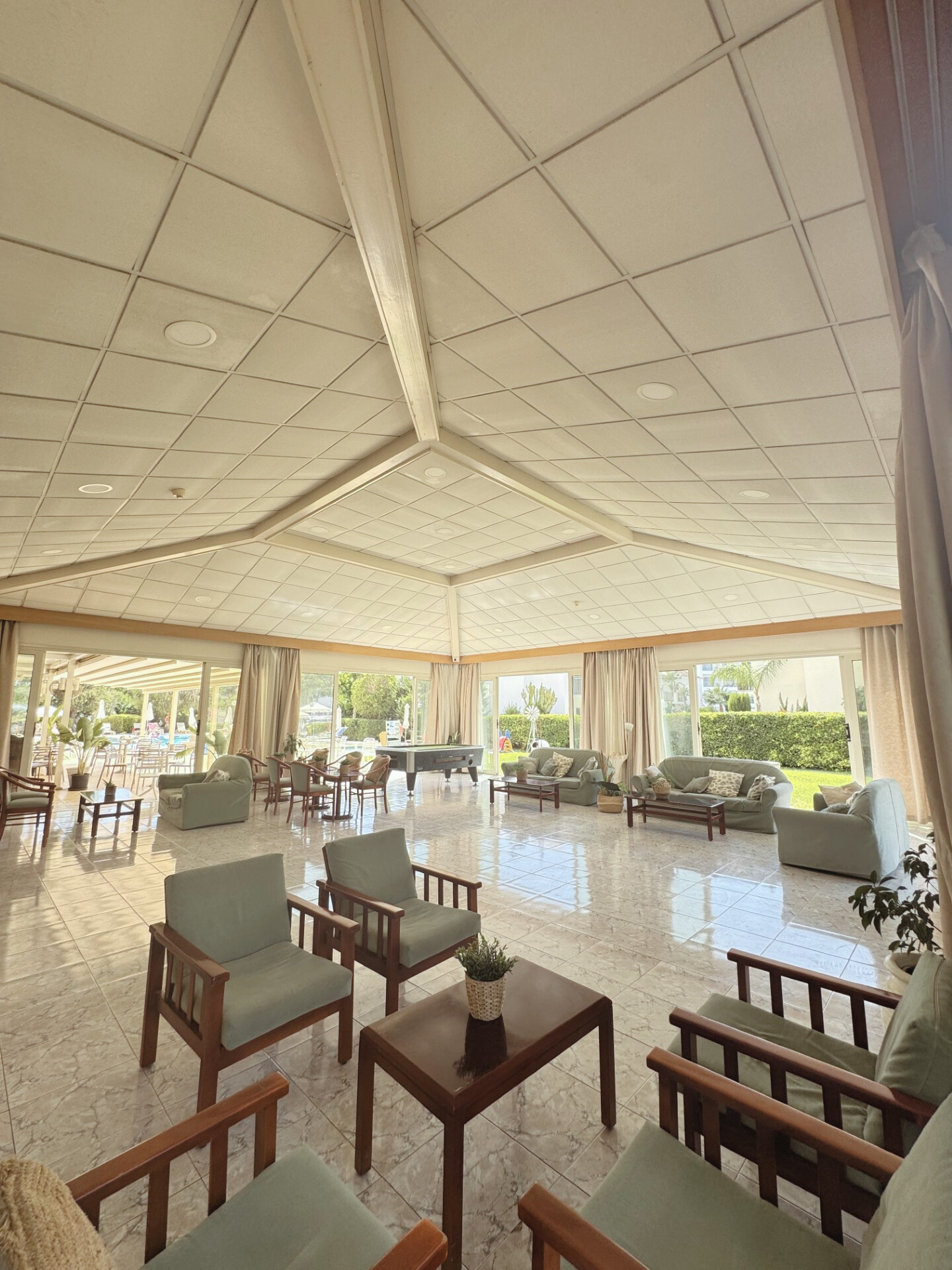 Hotel lobby